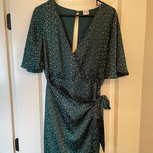Polka dot dress size small